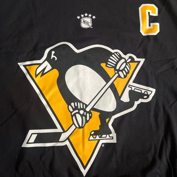 Pittsburgh Penguins Mario Lemieux T Shirt. XL - Picture 1 of 5